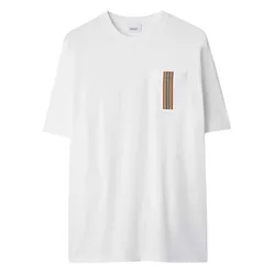 Áo Thun Nam Burberry T-Shirt 10 Màu Trắng Size S