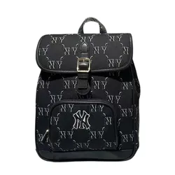 Balo MLB Diamond  Monogram Jacquard New York Yankees Backpack 7ABKMD65N Màu Đen