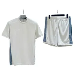 Bộ Quần Áo Cộc Tay Nam Nike Academy Màu Trắng Ngà Size S (Form Âu)