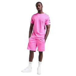 Bộ Quần Áo Cộc Tay Nam Nike Repeat Tape Màu Hồng Size S (Form Âu)