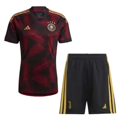 Bộ Quần Áo Nam Adidas Germany 22 Away HJ9604/IB0496 Màu Đỏ - Đen Size S (Form Âu)