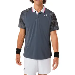 Bộ Thể Thao Nam Asics Court Graphic Màu Xám Trắng Size S (Form Á)
