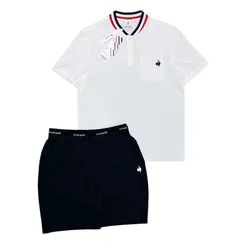 Bộ Thể Thao Nam Le Coq Sportif Men's Sports Màu Đen Trắng Size M (Form Á)