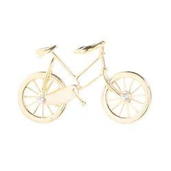 Cài Áo Nữ Meri Dreamy Bicycle BR881 Màu Vàng