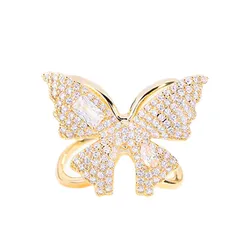 Cài Khăn Nữ Meri Golden Butterfly BR875 Màu Vàng Gold