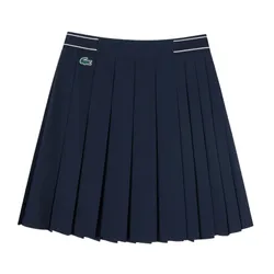Chân Váy Nữ Lacoste Golf Mid-Length Pleated Skirt JF708E 54G HDE Màu Xanh Navy Size 36