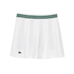 Chân Váy Nữ Lacoste Pique Sport Skirt With Liner JF0990 54G 7WJ Màu Trắng Size 38