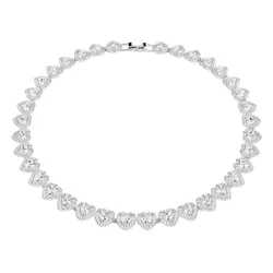 Dây Chuyền Nữ Swarovski Capsule Heart 5720857 Màu Bạc