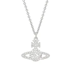 Dây Chuyền Vivienne Westwood Grace Bas Relief Pendant Màu Bạc