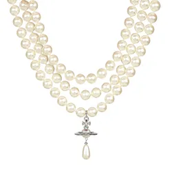 Dây Chuyền Nữ Vivienne Westwood Choker VPTCJW0004 Màu Trắng