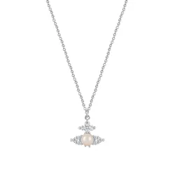 Dây Chuyền Nữ Vivienne Westwood Feodora Pendant Màu Bạc