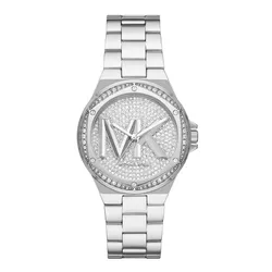 Đồng Hồ Nữ Michael Kors Lennox Silver Tone Watch MK7234 Màu Bạc
