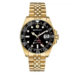Đồng Hồ Nam Bentley Sea God Warriors BL2335-15MKBI Màu Vàng Đen