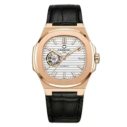 Đồng Hồ Nam Carnival 8128G1-VH-DD-T Màu Vàng Đen