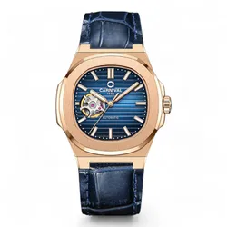 Đồng Hồ Nam Carnival 8128G1-VH-DD-X Màu Xanh Phối Vàng Hồng