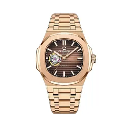 Đồng Hồ Nam Carnival Automatic 8128G1-VH-N Màu Nâu Vàng Hồng