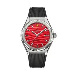 Đồng Hồ Nam Carnival 8168G VT-DCS-VN Màu Đỏ