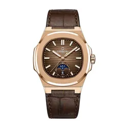Đồng Hồ Nam Carnival Automatic 8110G1-VH-DD-N Màu Nâu Vàng Hồng
