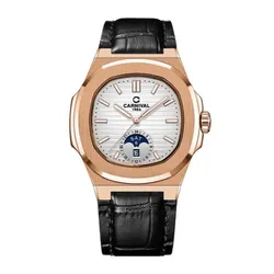Đồng Hồ Nam Carnival Automatic 8110G1-VH-DD-T Màu Đen Vàng Hồng