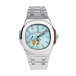 Đồng Hồ Nam Carnival Automatic 8159G-VT-XD Màu Bạc Xanh