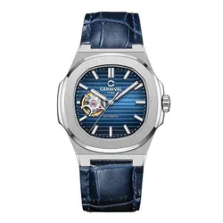 Đồng Hồ Nam Carnival Automatic Watch  8128G1-VT-DD-X Màu Xanh Bạc