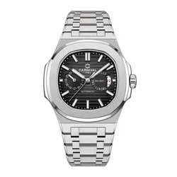 Đồng Hồ Nam Carnival Automatic Watch 8158G-VT-D Màu Bạc/Đen