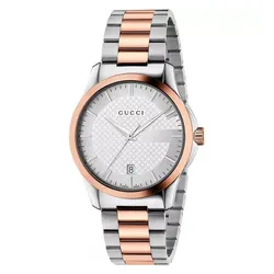 Đồng Hồ Nam Gucci Quartz YA126447 G-Timeless 40mm Màu Bạc