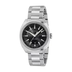 Đồng Hồ Nam Gucci Quartz YA142301 Màu Bạc Đen