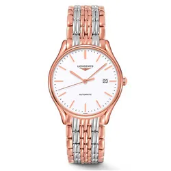 Đồng Hồ Nam Longines Automatic L4.960.1.12.7 Màu Bạc Vàng