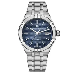 Đồng Hồ Nam Maurice Lacroix Aikon Automatic AI6007-SS002-430-1 Màu Bạc Xanh