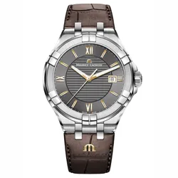 Đồng Hồ Nam Maurice Lacroix Aikon Quartz AI1008-SS001-333-1 (AI1008SS0013331) Màu Nâu Bạc