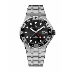 Đồng Hồ Nam Maurice Lacroix Aikon Venturer GMT AI6158-SS002-330-1 Màu Bạc