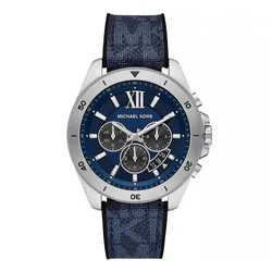 Đồng Hồ Nam Michael Kors  MK Brecken PVC Inlay Watch Màu Xanh Navy