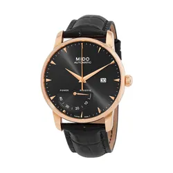 Đồng Hồ Nam Mido Automatic Baroncelli Power Reserve M8605.3.13.4  Màu Đen Vàng Hồng