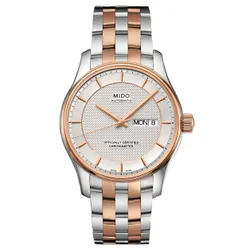 Đồng Hồ Nam Mido Belluna Watch M001.431.22.031.92 Màu Demi (Vàng Hồng - Bạc)