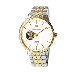 Đồng Hồ Nam Olym Pianus Automatic Watch OP990-388AMSK-T Màu Bạc Phối Vàng