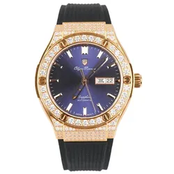 Đồng Hồ Nam Olym Pianus Classic Fusion Watch OP990-45ADDGR-GL-X Màu Đen