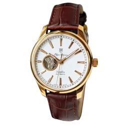 Đồng Hồ Nam Olym Pianus OP9927-71AMR-GL-T Màu Nâu Vàng