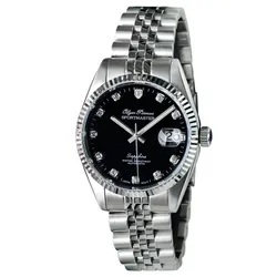 Đồng Hồ Nam Olym Pianus Sportmaster OP89322AGS-D Màu Bạc Đen (Kim To)