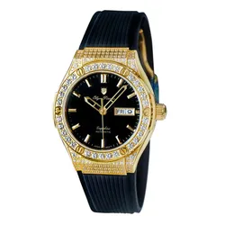 Đồng Hồ Nam Olym Pianus Watch OP990-45ADDGK-GL-D Màu Đen