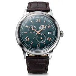 Đồng Hồ Nam Orient Bambino RN-AK0703E Màu Nâu Xanh