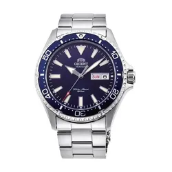 Đồng Hồ Nam Orient Mako 3 RN-AA0002L (RA-AA0002L19B) Màu Bạc Xanh Dương