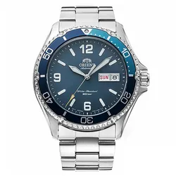 Đồng Hồ Nam Orient Mako RA-AA0818L19B (RA-AA0818L39B) Màu Bạc Xanh