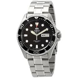 Đồng Hồ Nam Orient RAY II FAA02004B9 Black Màu Bạc Đen
