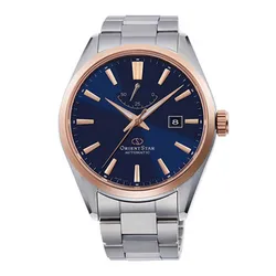 Đồng Hồ Nam Orient Star Automatic Watch RE-AU0406L00B-BHQT Màu Bạc/Xanh