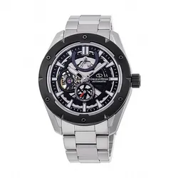 Đồng Hồ Nam Orient Star Avant Garde Skeleton RK-AV0A01B Màu Bạc Đen