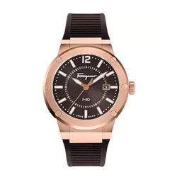 Đồng Hồ Nam Salvatore Ferragamo F80 SFHY02522 Màu Đen - Vàng Hồng