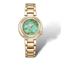 Đồng Hồ Nữ Citizen Eco-Drive EM1113-82Y ( EM111382Y )  Màu Xanh Vàng