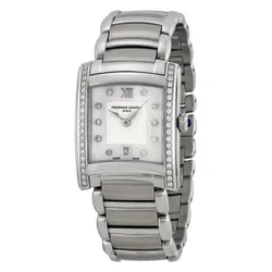 Đồng Hồ Nữ Frederique Constant Delight Mother of Pearl Dial Stainless Steel Watch 220WHD2ECD6B Màu Bạc