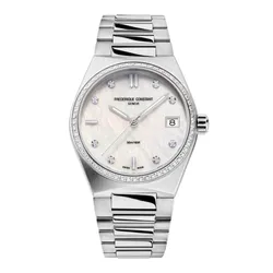 Đồng Hồ Nữ Frederique Constant Highlife Quartz FC-240MPWD2NHD6B Màu Bạc